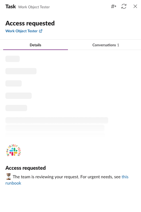 Custom partial access request updated